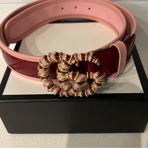 Gucci ladies leather belt - New in Box